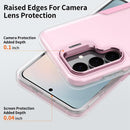Traveler Lens Frame Holder Phone Case, For Samsung Galaxy S24 / S25 5G, For Samsung Galaxy S24+ / S25+ 5G, For Samsung Galaxy S25 Ultra 5G, For Samsung Galaxy S24 FE 5G