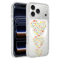 Flower Pattern IMD Glitter Magnetic Phone Case For iPhone 18 Pro Max
