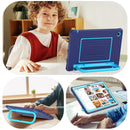For Samsung Galaxy Tab A11+ / A9+ Ripple Silicone Hybrid PC Tablet Case with Shoulder Strap