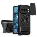 For Google Pixel 9 Lens Sliding Window Multifunctional Magnetic Shockproof Phone Case