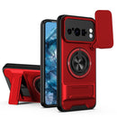 For Google Pixel 9 Lens Sliding Window Multifunctional Magnetic Shockproof Phone Case