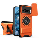 For Google Pixel 9 Lens Sliding Window Multifunctional Magnetic Shockproof Phone Case