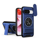 For Google Pixel 9 Lens Sliding Window Multifunctional Magnetic Shockproof Phone Case