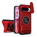 For Google Pixel 9 Lens Sliding Window Multifunctional Magnetic Shockproof Phone Case