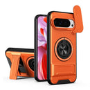 For Google Pixel 9 Lens Sliding Window Multifunctional Magnetic Shockproof Phone Case