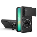 Multifunctional Sliding Camshield Ring Holder Phone Case, For Galaxy S26+ 5G, For Galaxy S26 Ultra 5G, For Galaxy S26 5G