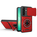 Multifunctional Sliding Camshield Ring Holder Phone Case, For Galaxy S26+ 5G, For Galaxy S26 Ultra 5G, For Galaxy S26 5G