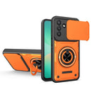 Multifunctional Sliding Camshield Ring Holder Phone Case, For Galaxy S26+ 5G, For Galaxy S26 Ultra 5G, For Galaxy S26 5G