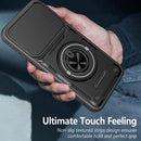 Multifunctional Sliding Camshield Ring Holder Phone Case, For Galaxy S26+ 5G, For Galaxy S26 Ultra 5G, For Galaxy S26 5G