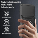 Multifunctional Sliding Camshield Ring Holder Phone Case, For Galaxy S26+ 5G, For Galaxy S26 Ultra 5G, For Galaxy S26 5G