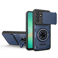 Multifunctional Sliding Camshield Ring Holder Phone Case, For Galaxy S26+ 5G, For Galaxy S26 Ultra 5G, For Galaxy S26 5G