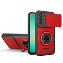 Multifunctional Sliding Camshield Ring Holder Phone Case, For Galaxy S26+ 5G, For Galaxy S26 Ultra 5G, For Galaxy S26 5G