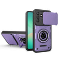 Multifunctional Sliding Camshield Ring Holder Phone Case, For Galaxy S26+ 5G, For Galaxy S26 Ultra 5G, For Galaxy S26 5G
