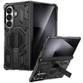 Hidden Metal Holder Magnetic Shockproof Phone Case For Galaxy Z Fold8 Ultra 5G