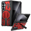 Hidden Metal Holder Magnetic Shockproof Phone Case For Galaxy Z Fold8 Ultra 5G