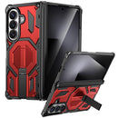 Hidden Metal Holder Magnetic Shockproof Phone Case, For Galaxy Z Fold8 5G, For Galaxy Z Fold8 Ultra 5G, For Galaxy Z Flip8 5G, For Galaxy Z Fold7 5G