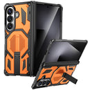 Hidden Metal Holder Magnetic Shockproof Phone Case, For Galaxy Z Fold8 5G, For Galaxy Z Fold8 Ultra 5G, For Galaxy Z Flip8 5G, For Galaxy Z Fold7 5G