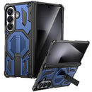Hidden Metal Holder Magnetic Shockproof Phone Case, For Galaxy Z Fold8 5G, For Galaxy Z Fold8 Ultra 5G, For Galaxy Z Flip8 5G, For Galaxy Z Fold7 5G
