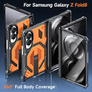Hidden Metal Holder Magnetic Shockproof Phone Case, For Galaxy Z Fold8 5G, For Galaxy Z Fold8 Ultra 5G, For Galaxy Z Flip8 5G, For Galaxy Z Fold7 5G