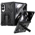 Hidden Metal Holder Magnetic Shockproof Phone Case, For Galaxy Z Fold8 5G, For Galaxy Z Fold8 Ultra 5G, For Galaxy Z Flip8 5G, For Galaxy Z Fold7 5G