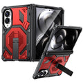 Hidden Metal Holder Magnetic Shockproof Phone Case, For Galaxy Z Fold8 5G, For Galaxy Z Fold8 Ultra 5G, For Galaxy Z Flip8 5G, For Galaxy Z Fold7 5G