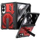 Hidden Metal Holder Magnetic Shockproof Phone Case, For Galaxy Z Fold8 5G, For Galaxy Z Fold8 Ultra 5G, For Galaxy Z Flip8 5G, For Galaxy Z Fold7 5G