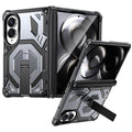 Hidden Metal Holder Magnetic Shockproof Phone Case, For Galaxy Z Fold8 5G, For Galaxy Z Fold8 Ultra 5G, For Galaxy Z Flip8 5G, For Galaxy Z Fold7 5G