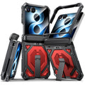 Hidden Metal Holder Magnetic Shockproof Phone Case For Galaxy Z Flip 8 5G