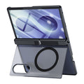 For Samsung Galaxy Z Fold 8 5G Intergrated Shell And Flim Translucent Hinge Holder Magnetic Phone Case
