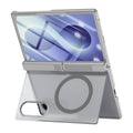 For Samsung Galaxy Z Fold 8 5G Intergrated Shell And Flim Translucent Hinge Holder Magnetic Phone Case