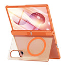 For Samsung Galaxy Z Fold 8 5G Intergrated Shell And Flim Translucent Hinge Holder Magnetic Phone Case