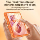 For Samsung Galaxy Z Fold 8 5G Intergrated Shell And Flim Translucent Hinge Holder Magnetic Phone Case
