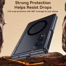 For Samsung Galaxy Z Fold 8 5G Intergrated Shell And Flim Translucent Hinge Holder Magnetic Phone Case