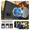 Rotation Magnetic Ring Holder Hinge Integrated Film Phone Case, For  Galaxy Z Fold8 5G, For Galaxy Z Fold8 Ultra 5G, For Galaxy Z Flip8 5G