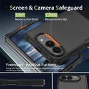 Skin Feel Contrast Color TPU Hybrid PC Phone Case, For iPhone Duo