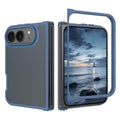 Skin Feel Contrast Color TPU Hybrid PC Phone Case, For iPhone Duo
