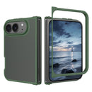 Skin Feel Contrast Color TPU Hybrid PC Phone Case, For iPhone Duo