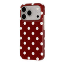Printed Retro Large Dots Pattern TPU Phone Case For iPhone 17 Pro