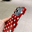 Printed Retro Large Dots Pattern TPU Phone Case For iPhone 17 Pro