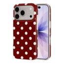 Printed Retro Large Dots Pattern TPU Phone Case For iPhone 17 Pro