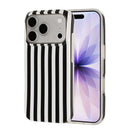Full Coverage IMD Printed Vertical Stripes TPU Phone Case For iPhone 17 Pro
