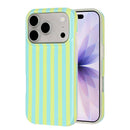 Full Coverage IMD Printed Vertical Stripes TPU Phone Case For iPhone 17 Pro