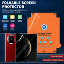Foldable Phone Inner Screen HD Soft Protector Hydrogel Film with Positioner, For iPhone Fold