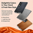 For Galaxy Z Fold 8 5G Suede Texture Kickstand Protective Phone Case