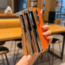 Electroplate Dual-Hinge Fabric Texture Magnetic Phone Case, For Galaxy Z Fold8 5G, For Galaxy Z Fold8 Ultra 5G, For Galaxy Z Fold7 / W26
