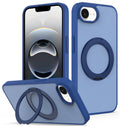 Skin Feel Revolving Kickstand Magnetic Phone Case For iPhone 17e / 16e
