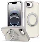 Skin Feel Revolving Kickstand Magnetic Phone Case For iPhone 17 Pro Max