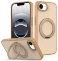 Skin Feel Revolving Kickstand Magnetic Phone Case For iPhone 17e / 16e