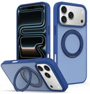 Skin Feel Revolving Kickstand Magnetic Phone Case For iPhone 17 Pro Max