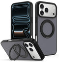 Skin Feel Revolving Kickstand Magnetic Phone Case For iPhone 18 Pro Max